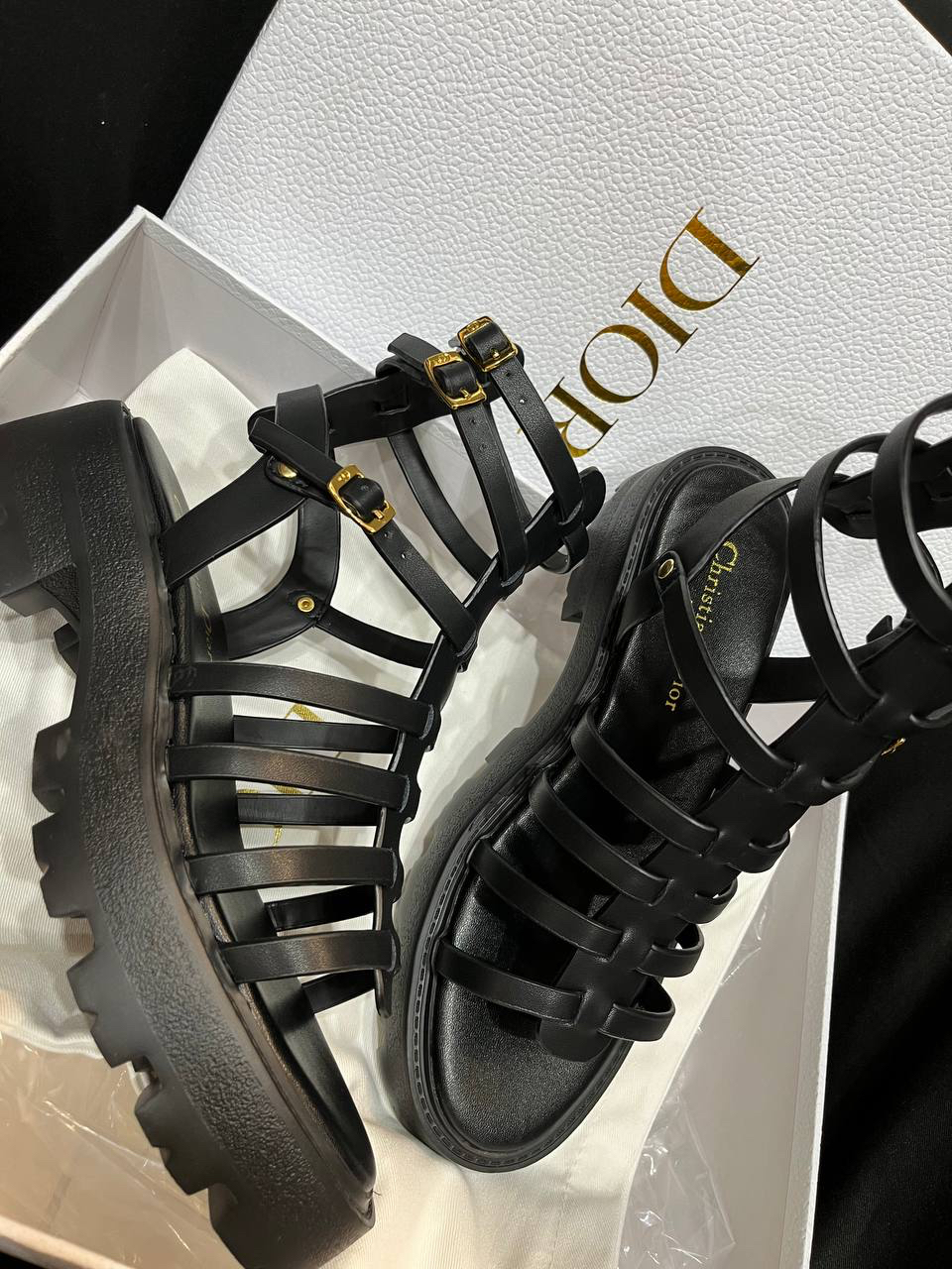 БОСОНОЖКИ CHRISTIAN DIOR детальное фото