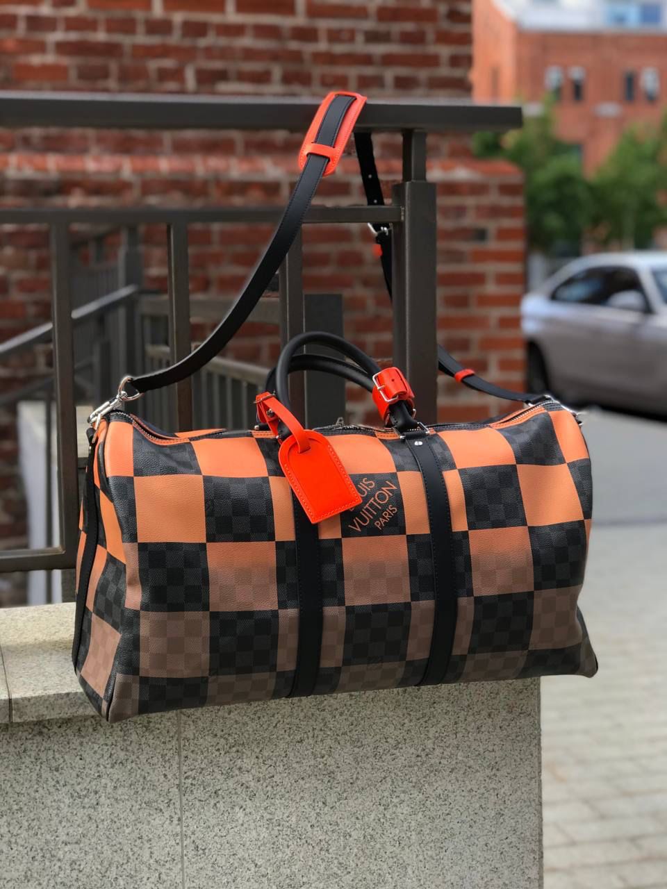 ДОРОЖНАЯ СУМКА LOUIS VUITTON детальное фото