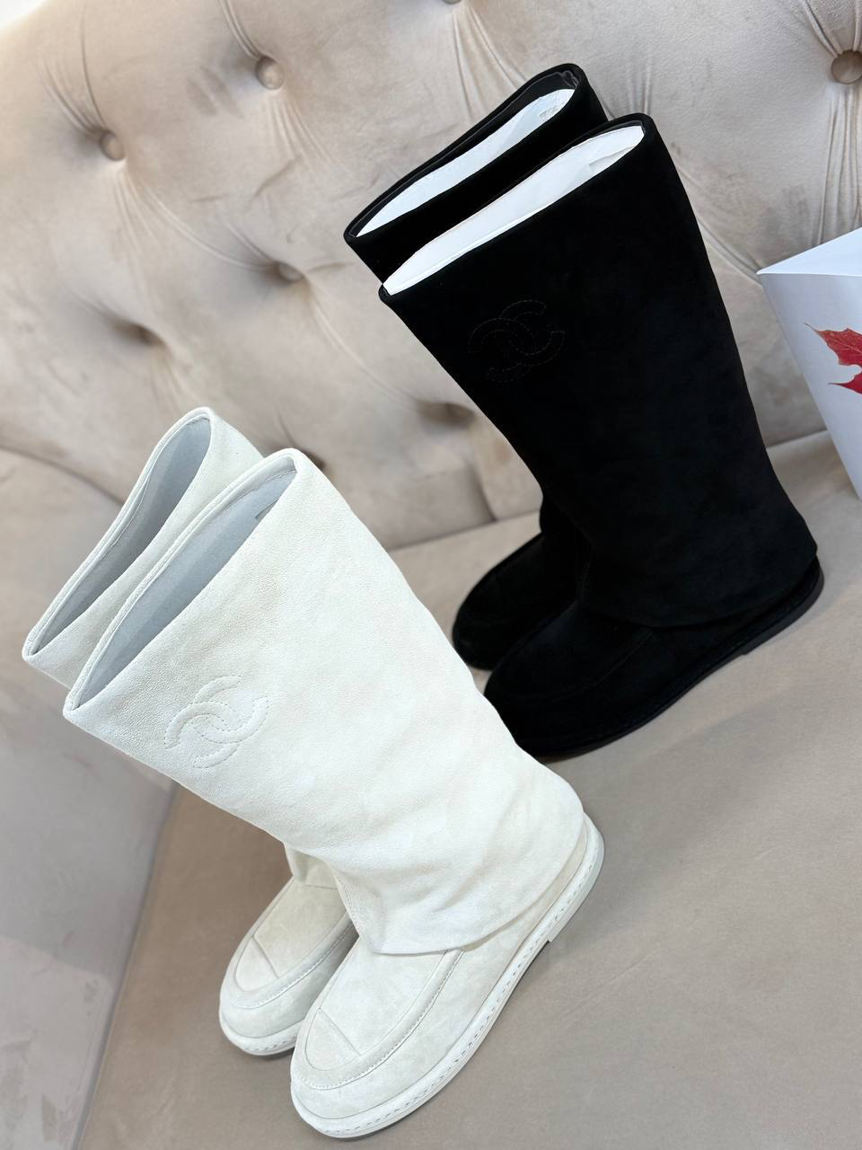 САПОГИ CHANEL детальное фото