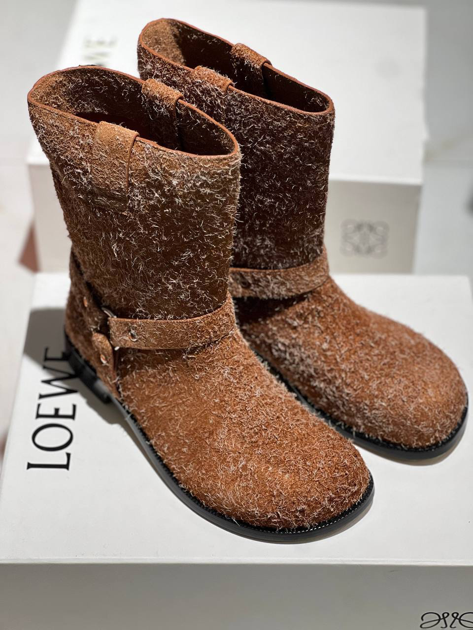 САПОГИ LOEWE детальное фото