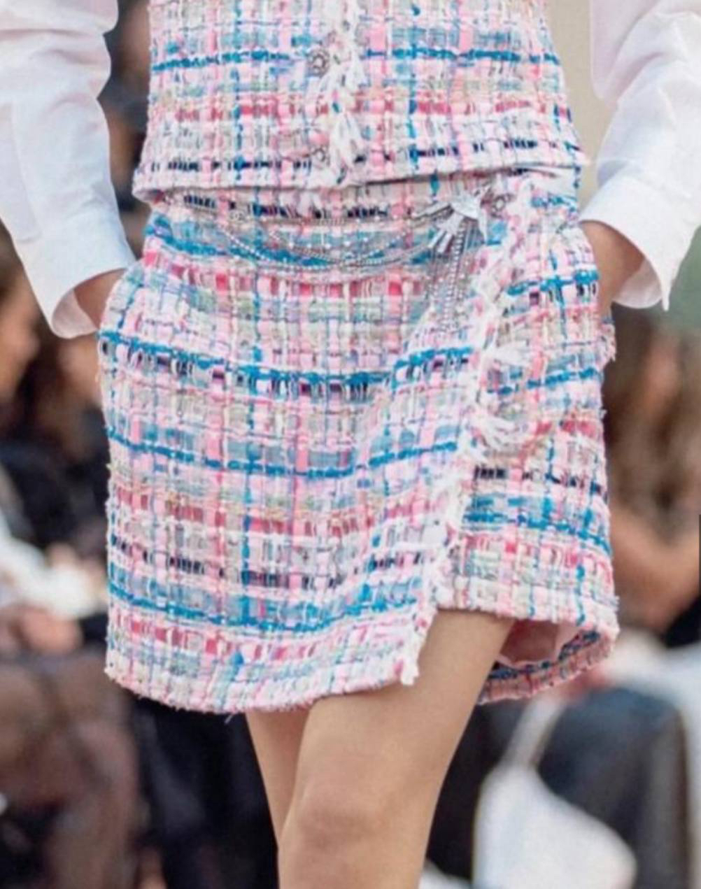 ЮБКА ШОРТЫ CHANEL детальное фото