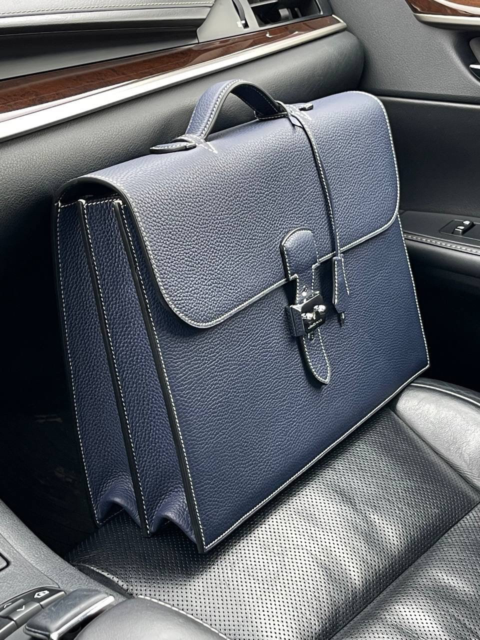 МУЖСКОЙ ПОРТФЕЛЬ HERMES детальное фото