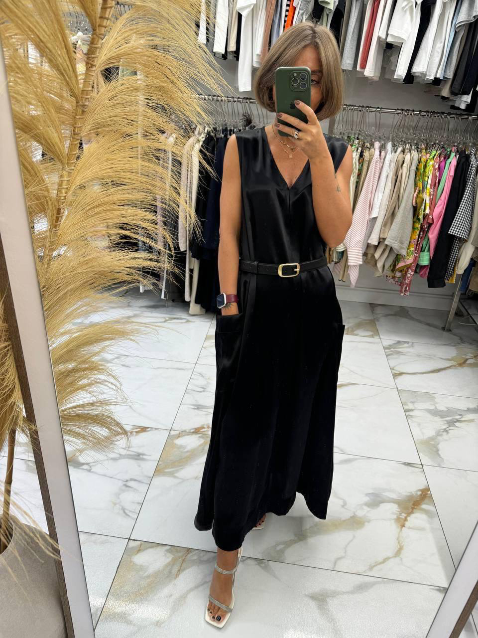 ПЛАТЬЕ TOTEME детальное фото