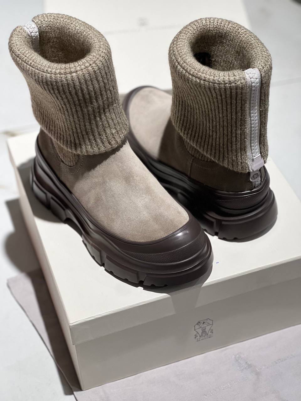 БОТИНКИ BRUNELLO CUCINELLI детальное фото