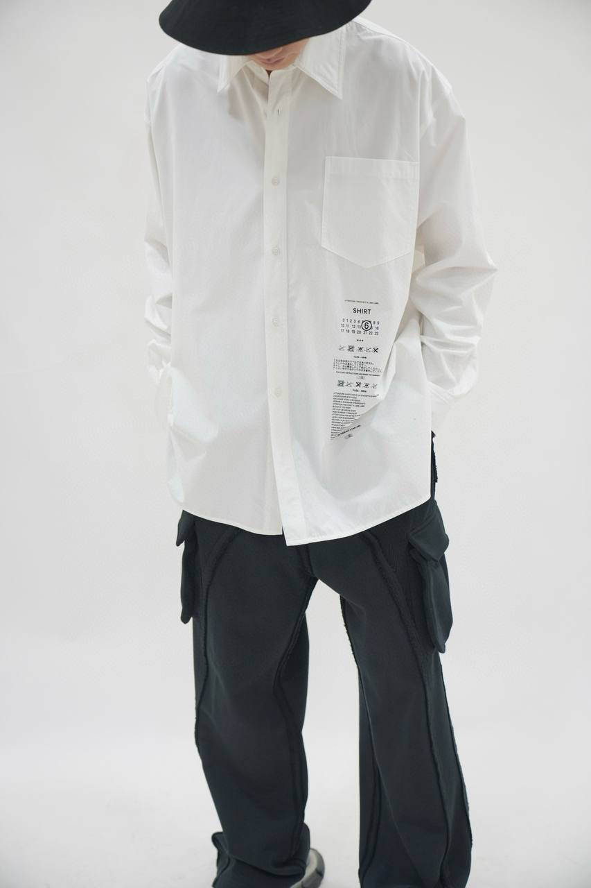 МУЖСКАЯ РУБАШКА MAISON MARGIELA детальное фото