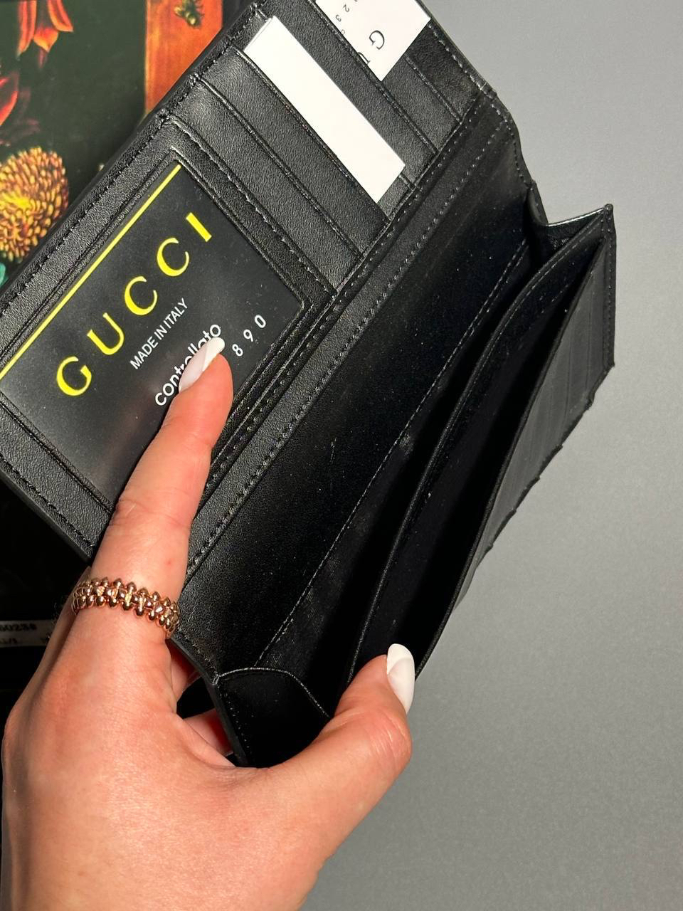 МУЖСКОЙ ПОРТМОНЕ GUCCI детальное фото