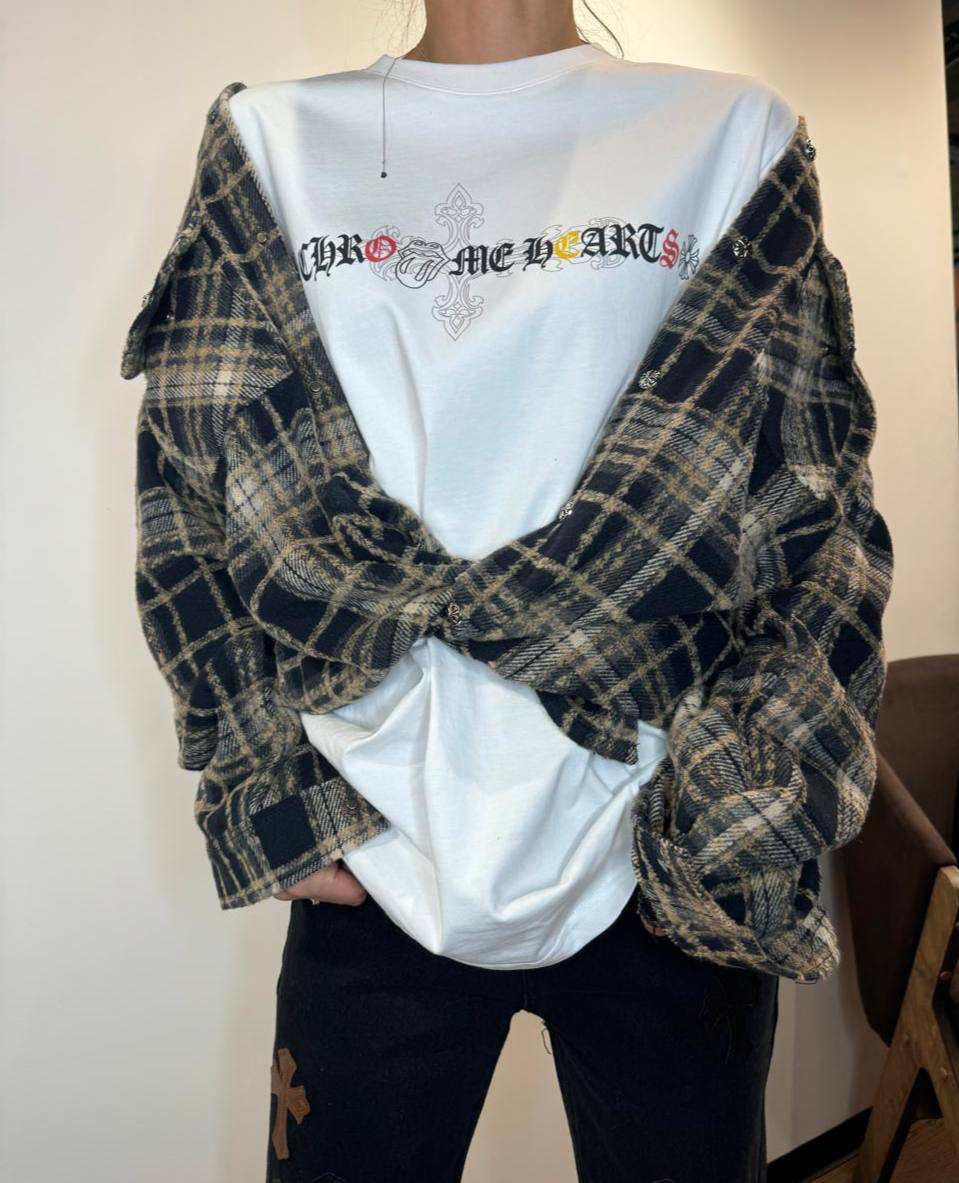 РУБАШКА CHROME HEARTS детальное фото