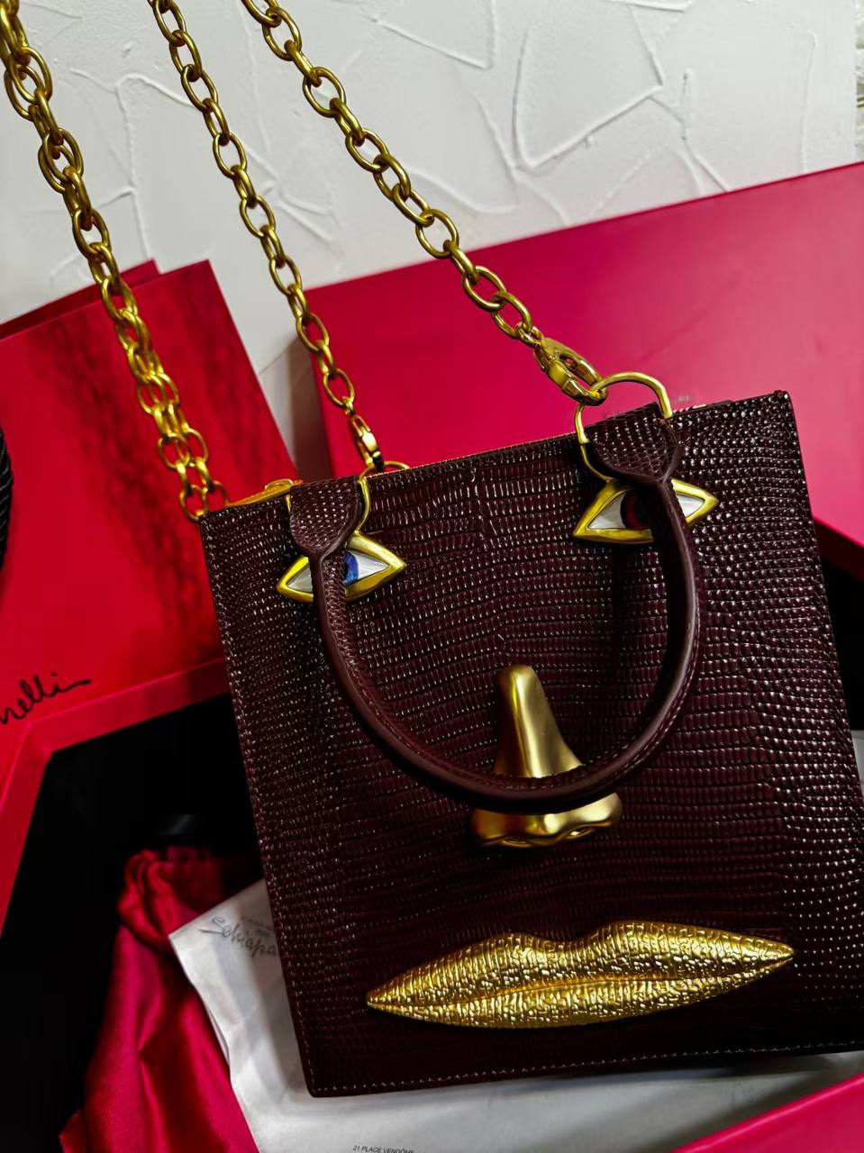 СУМКА SCHIAPARELLI детальное фото
