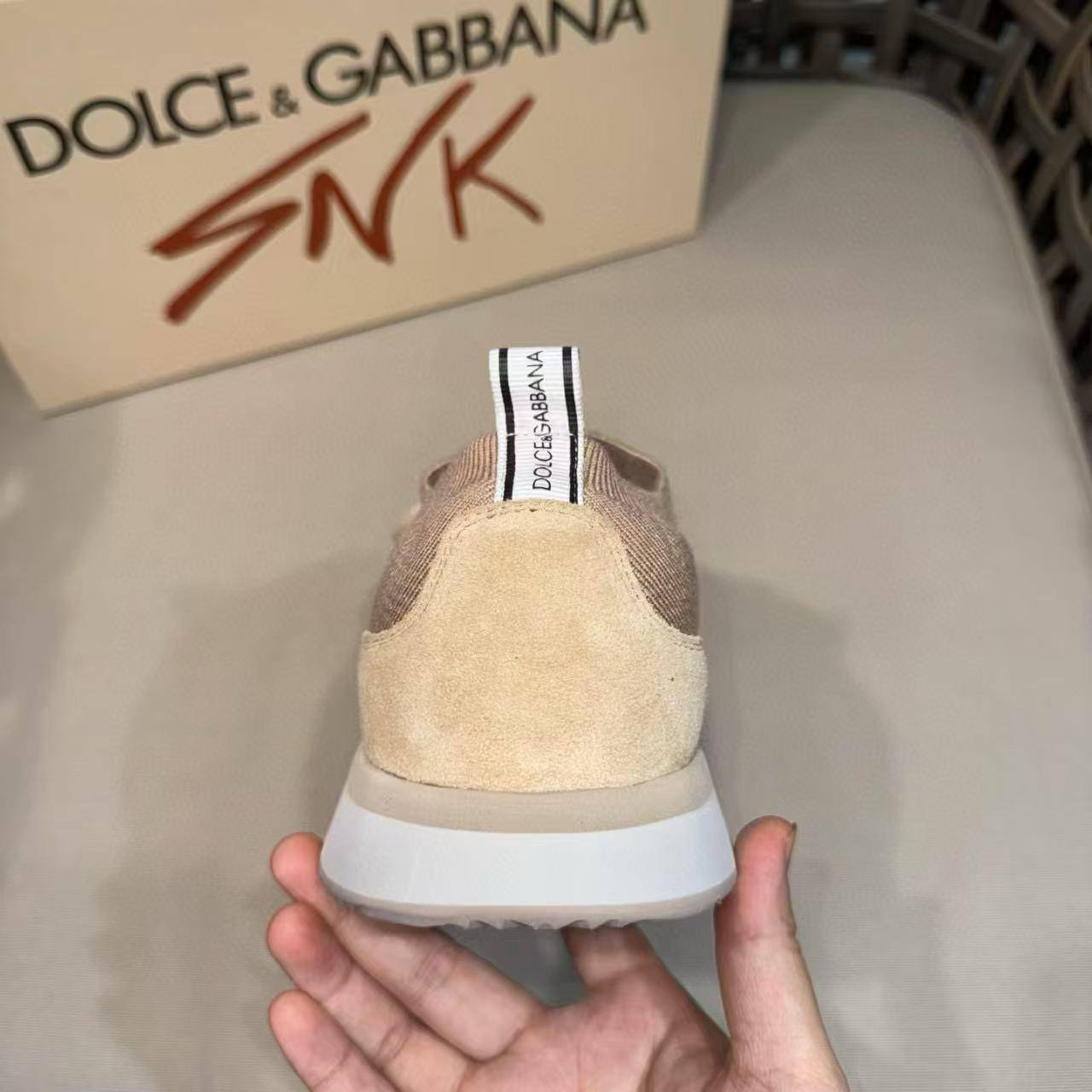 МУЖСКИЕ КРОССОВКИ DOLCE & GABBANA детальное фото