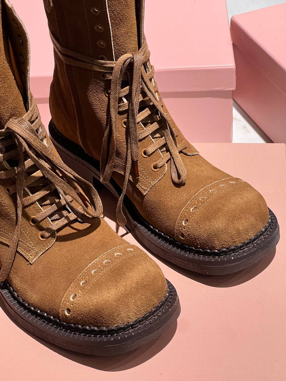 БОТИНКИ MIU MIU детальное фото