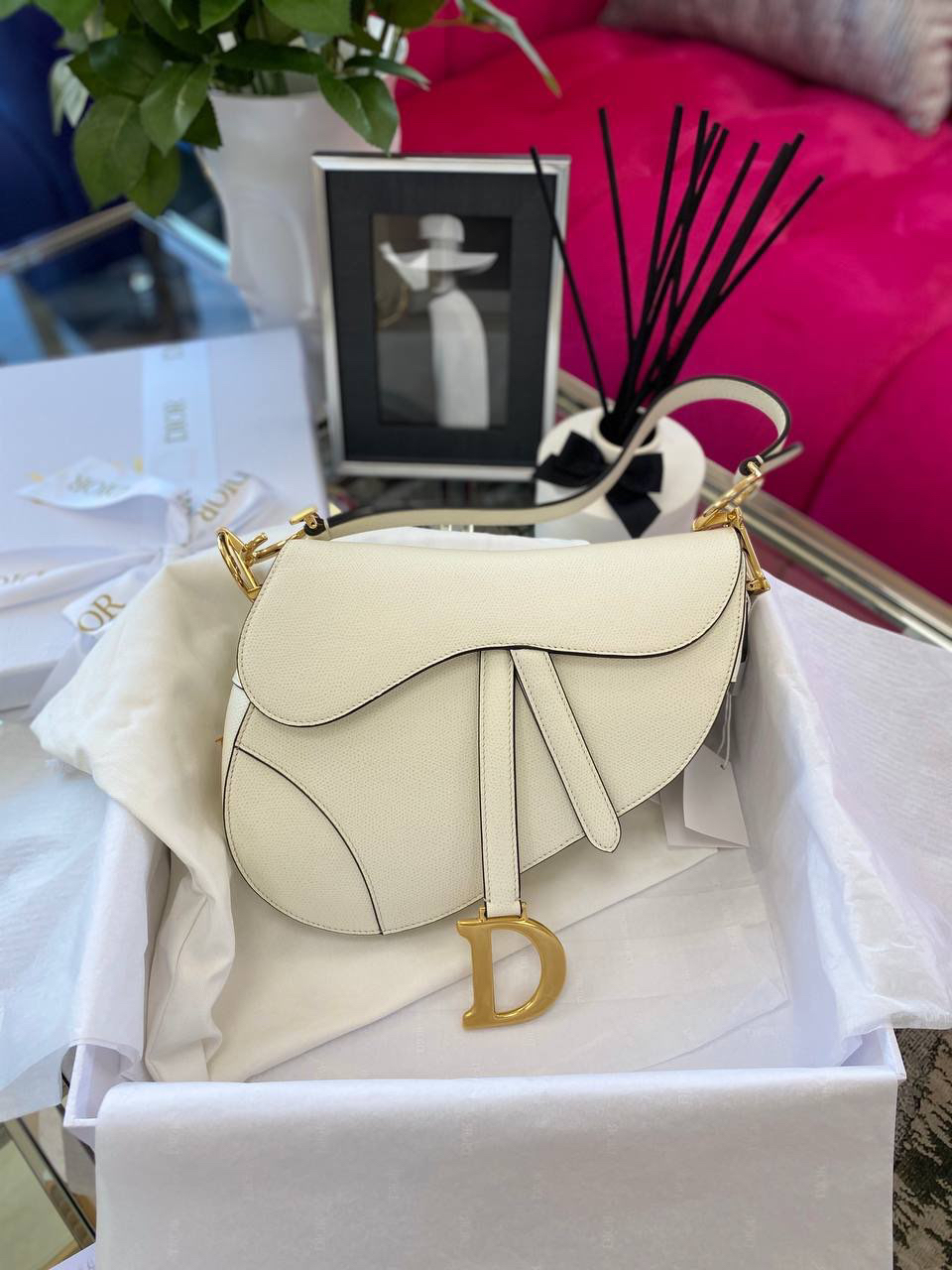 СУМКА DIOR SADDLE детальное фото