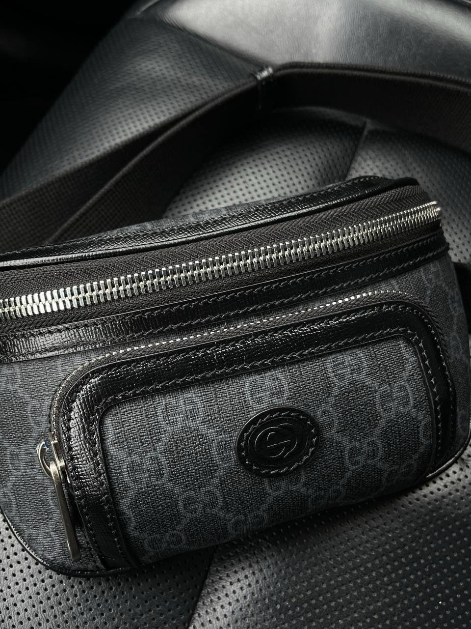 МУЖСКАЯ СУМКА СЛИНГ GUCCI детальное фото