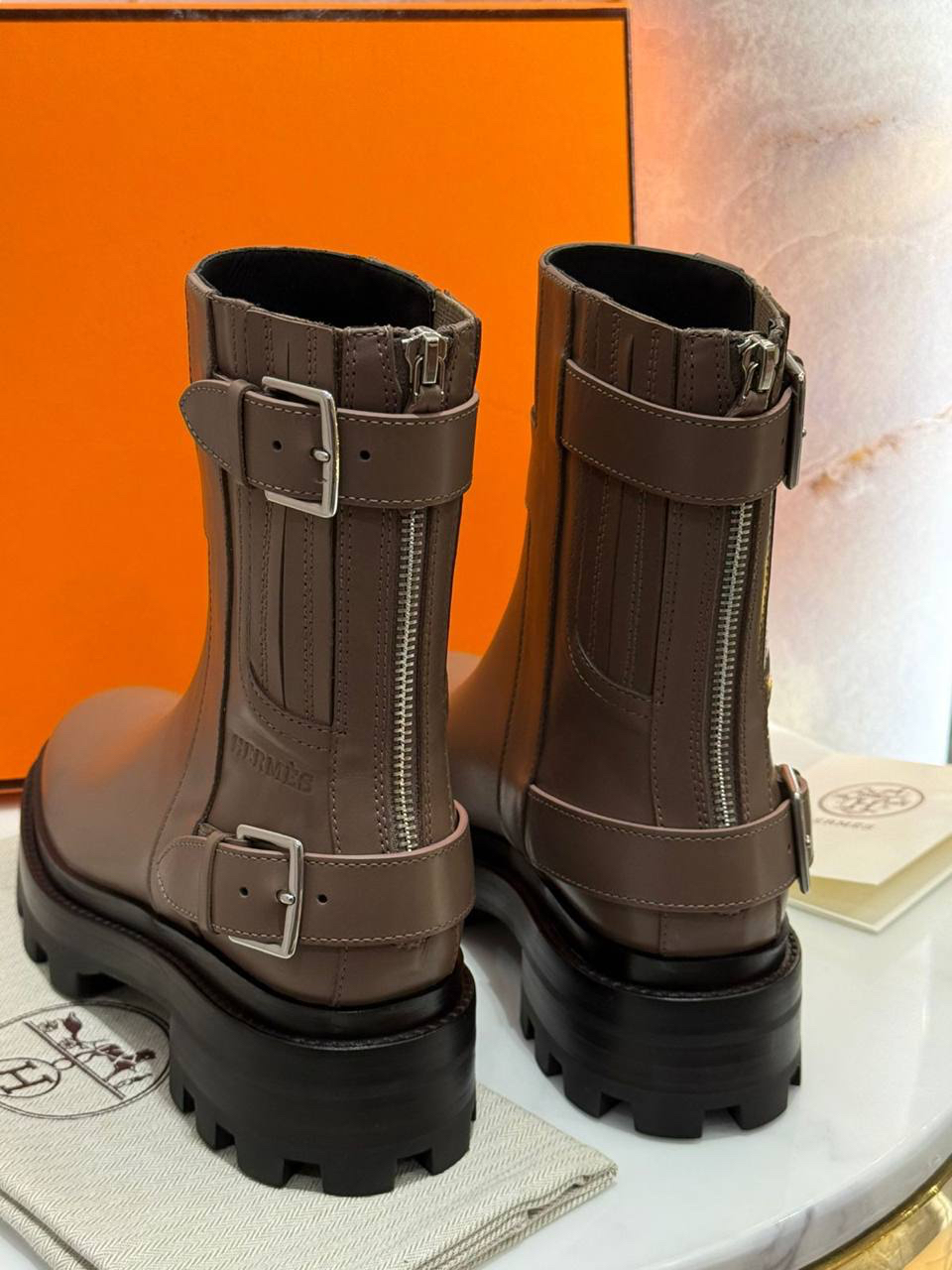 БОТИНКИ HERMES детальное фото