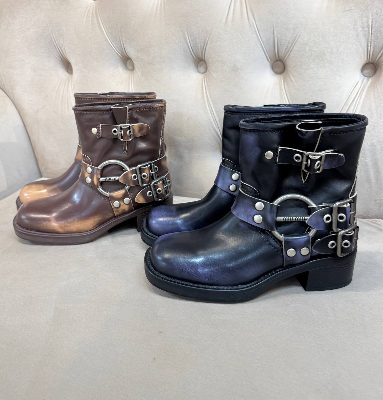 БОТИНКИ MIU MIU детальное фото