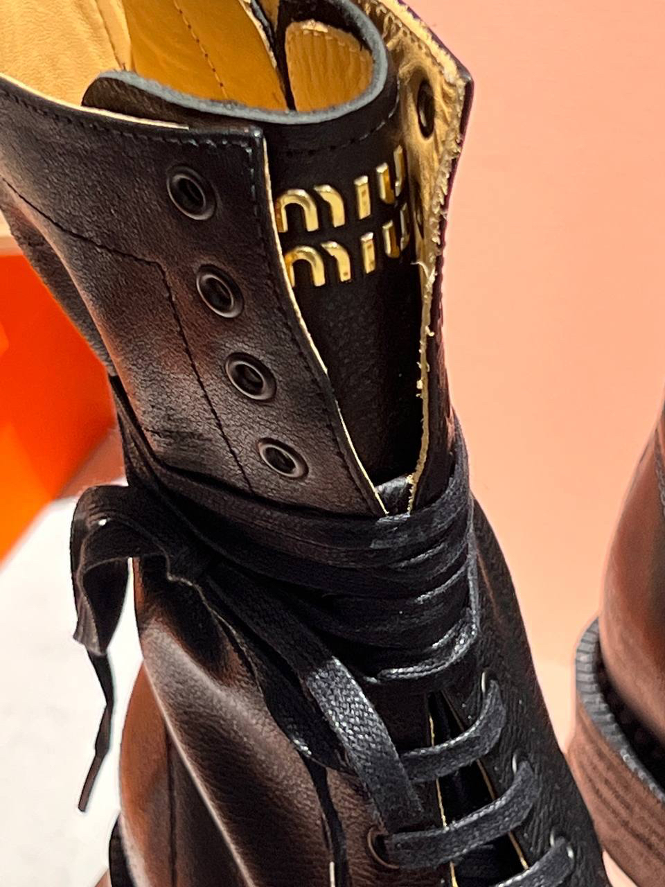 БОТИНКИ MIU MIU детальное фото