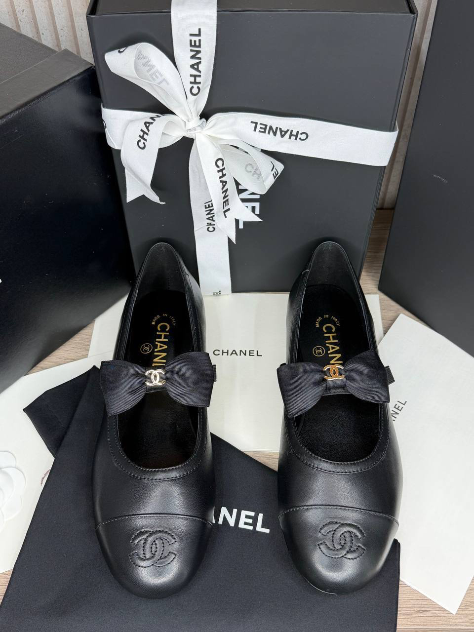 БАЛЕТКИ CHANEL детальное фото