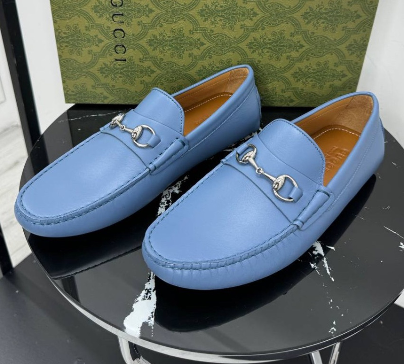 МУЖСКИЕ МОКАСИНЫ GUCCI фото