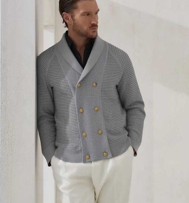 МУЖСКОЙ КАРДИГАН BRUNELLO CUCINELLI фото