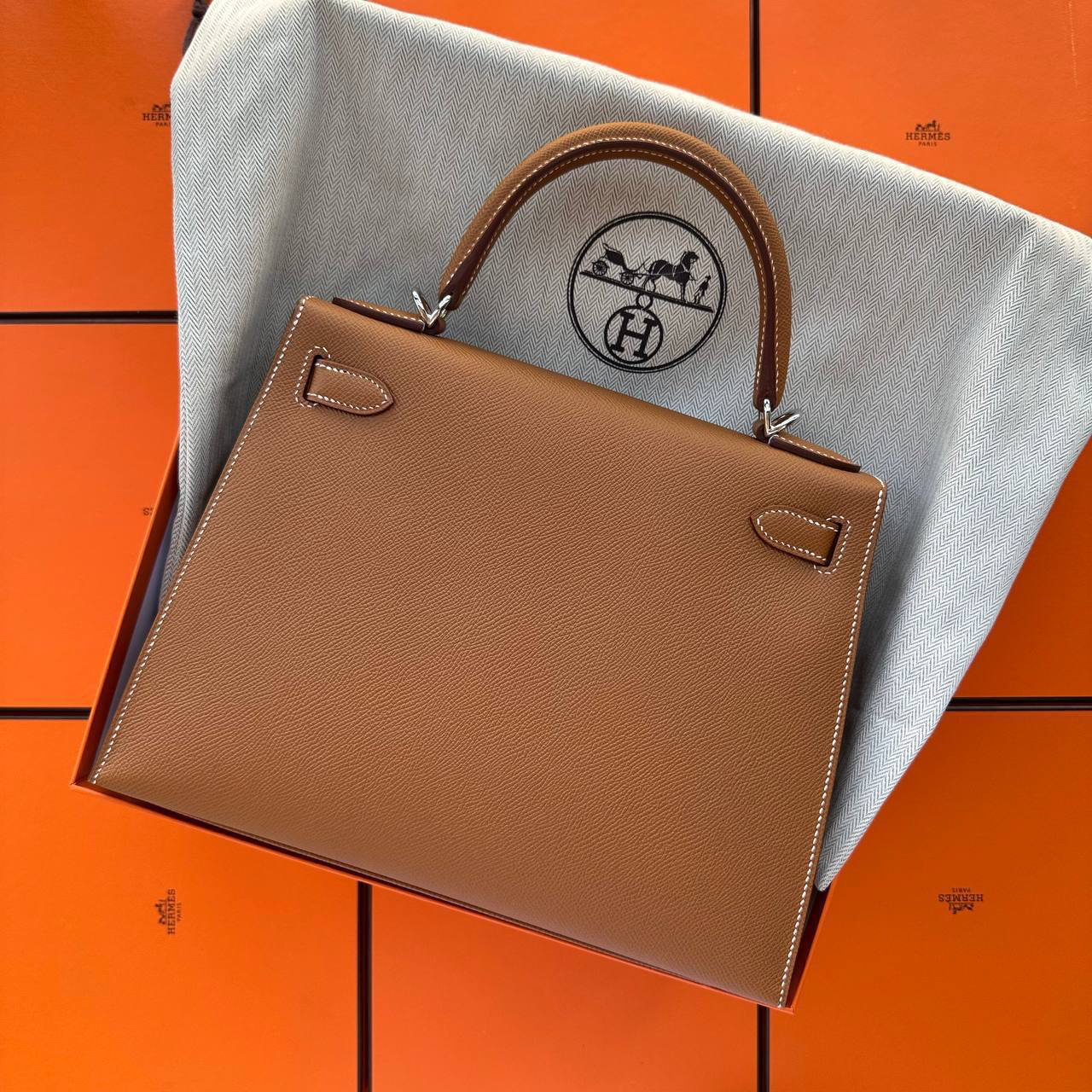 СУМКА HERMES KELLY 28 детальное фото