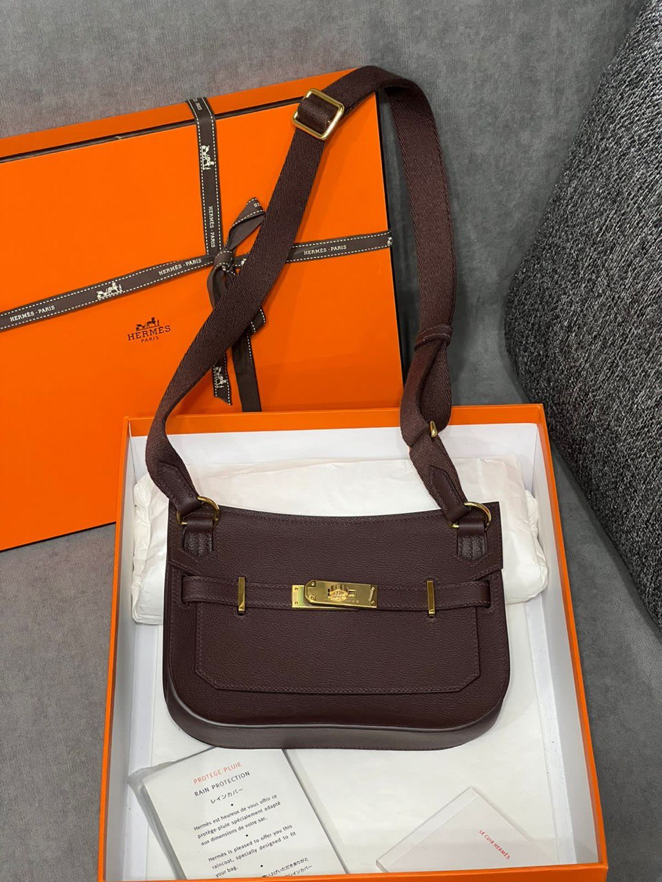СУМКА HERMES JYPSIERE MINI детальное фото
