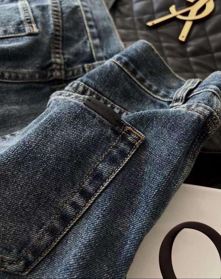 ДЖИНСЫ SAINT LAURENT детальное фото