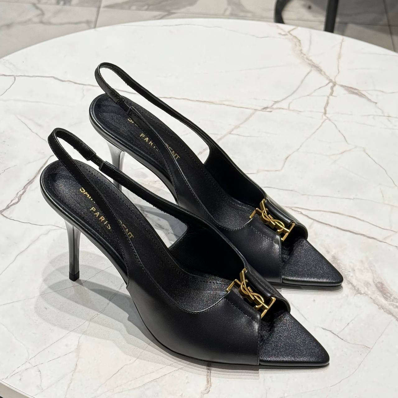 БОСОНОЖКИ SAINT LAURENT детальное фото