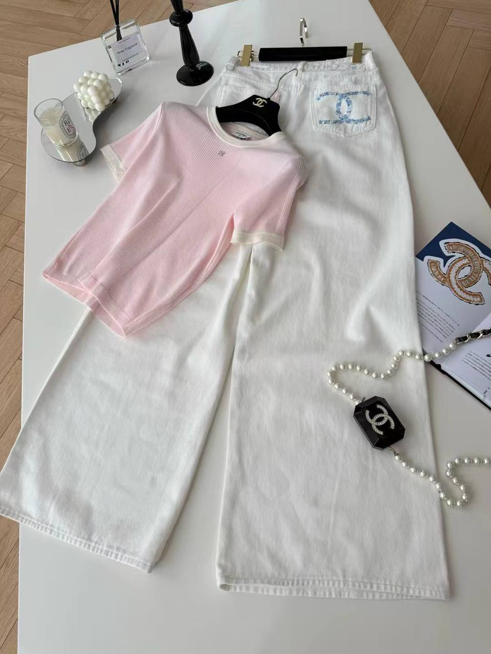 ДЖИНСЫ CHANEL детальное фото