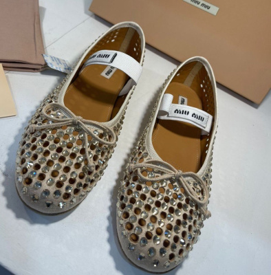 БАЛЕТКИ MIU MIU фото