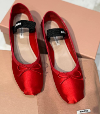 БАЛЕТКИ MIU MIU фото