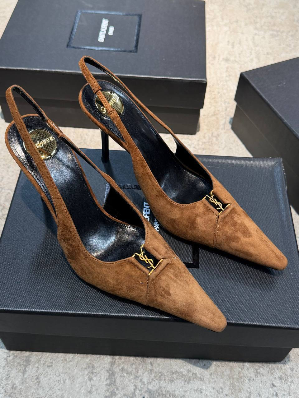 ТУФЛИ SAINT LAURENT детальное фото