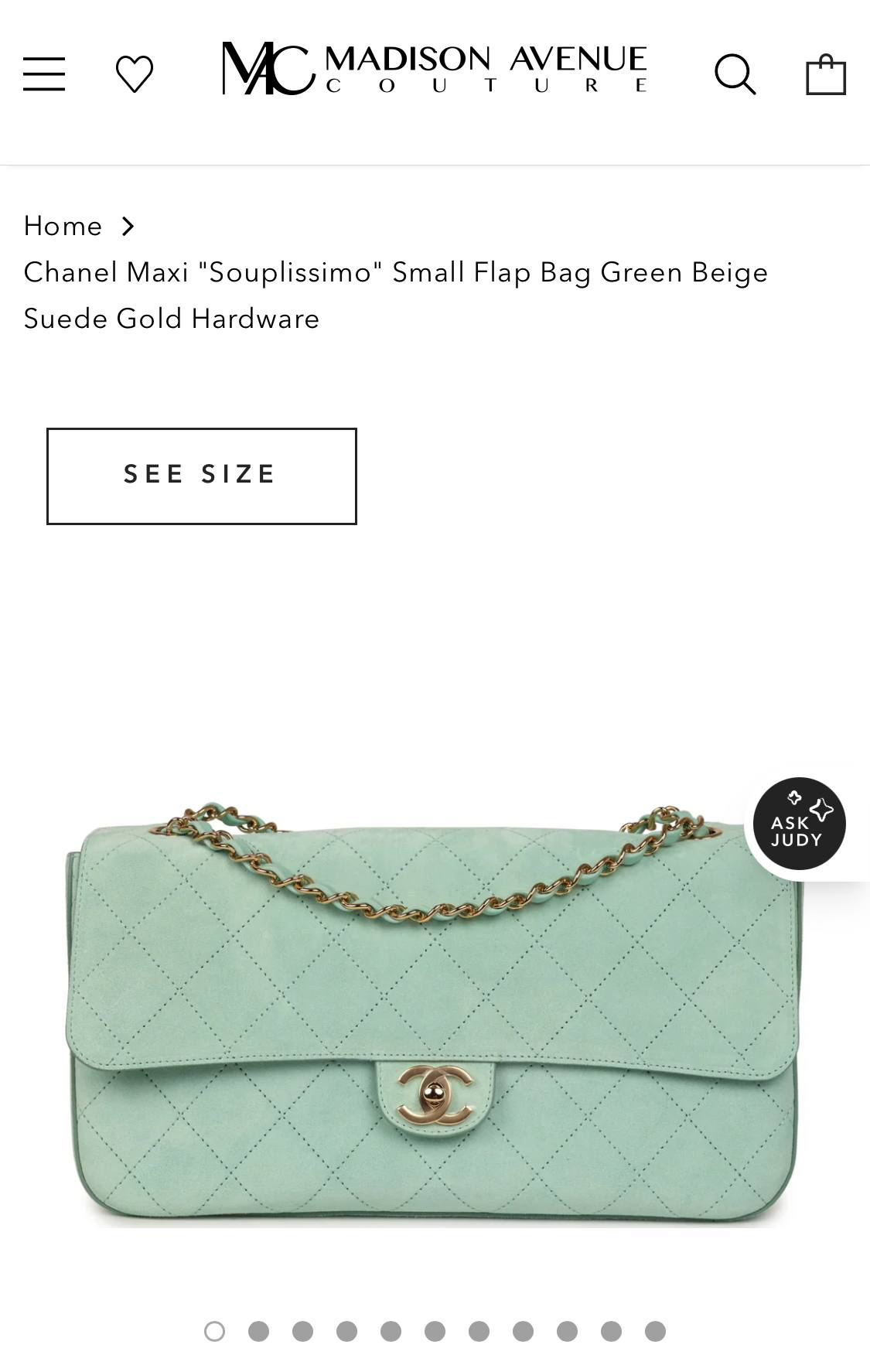 СУМКА CHANEL MAXI FLAP детальное фото