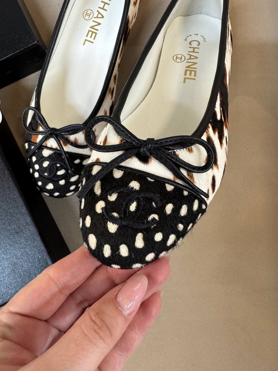 БАЛЕТКИ CHANEL детальное фото