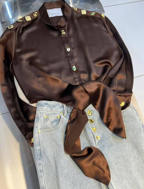 РУБАШКА SCHIAPARELLI фото