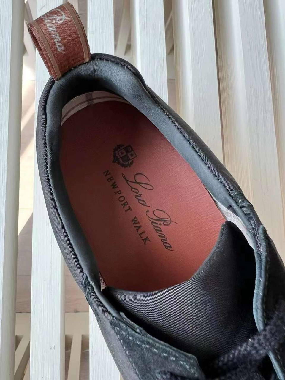 МУЖСКИЕ КЕДЫ LORO PIANA детальное фото