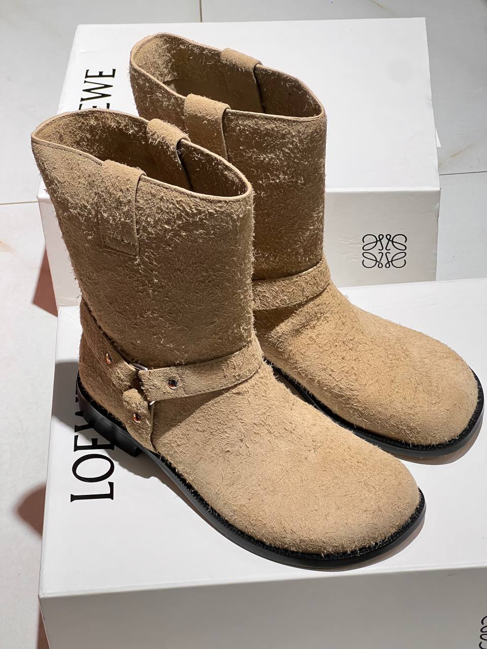 САПОГИ LOEWE детальное фото