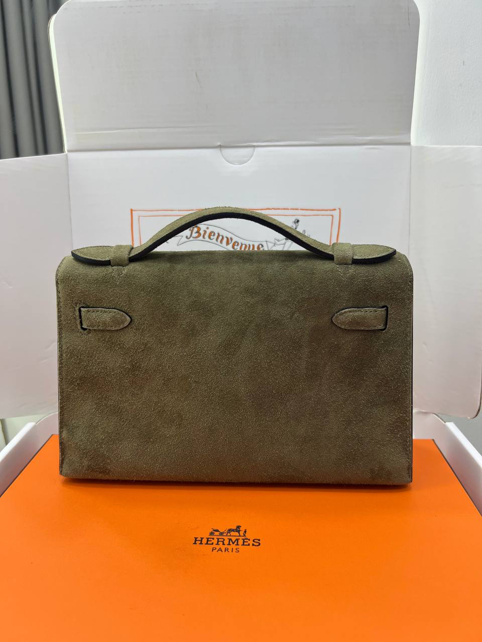 СУМКА HERMES KELLY POCHETTE детальное фото