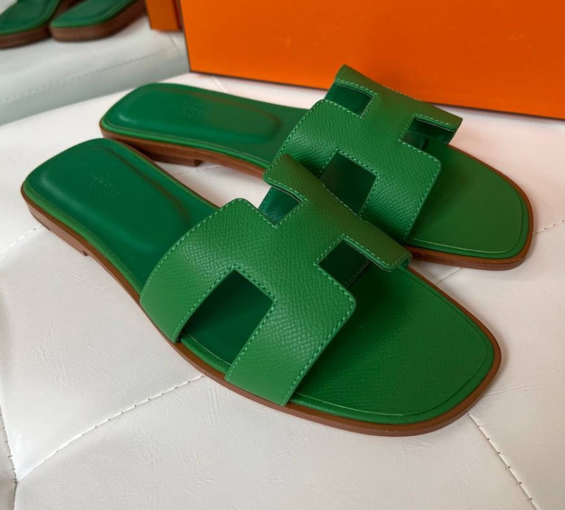 ШЛЕПКИ HERMES фото