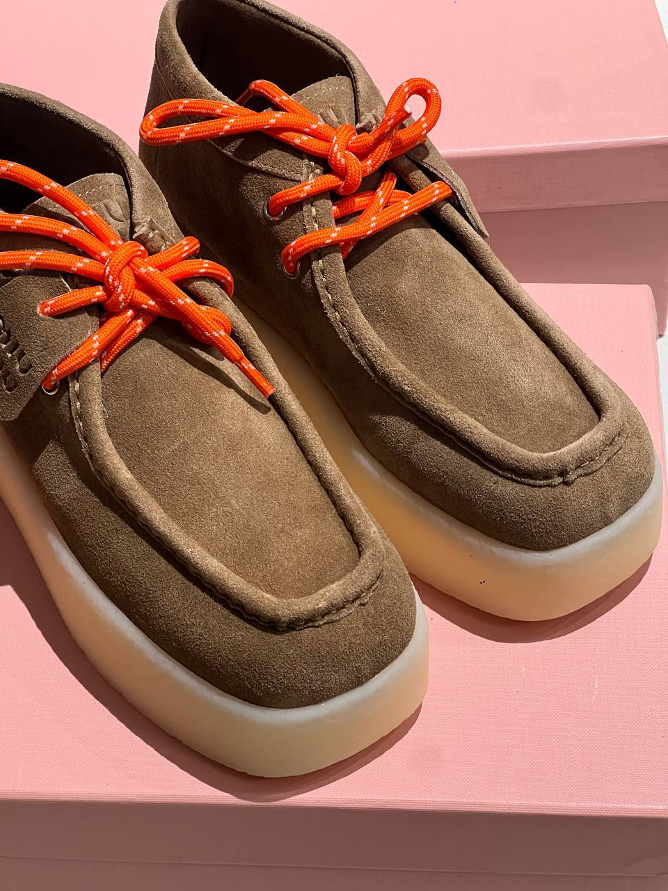 БОТИНКИ MIU MIU детальное фото