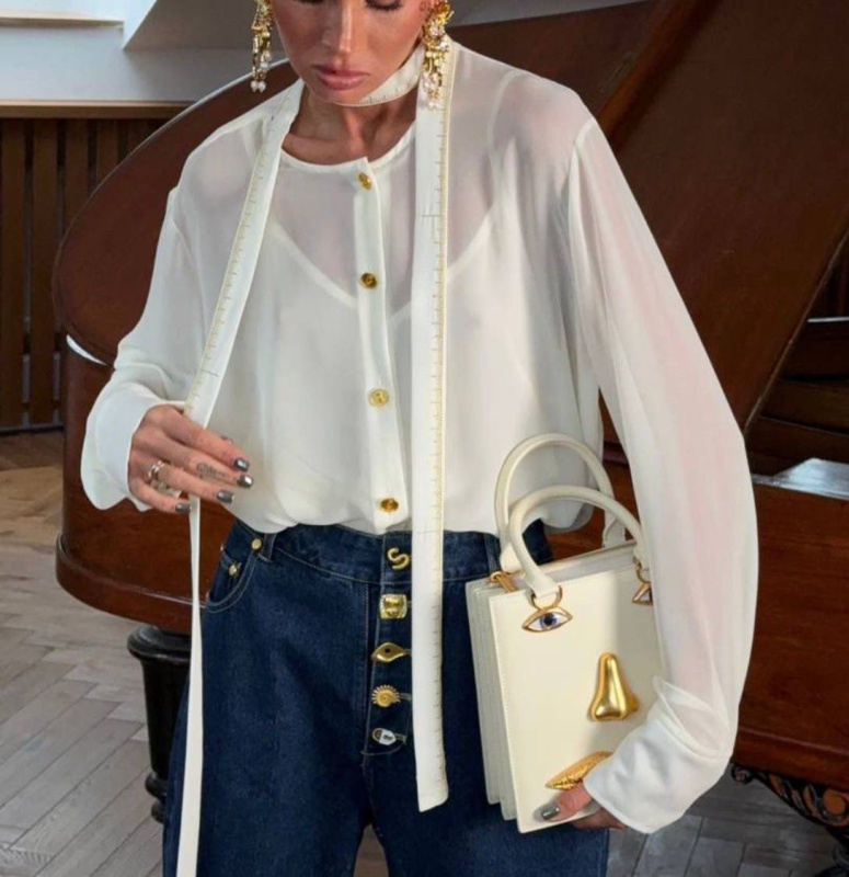 БЛУЗА SCHIAPARELLI фото