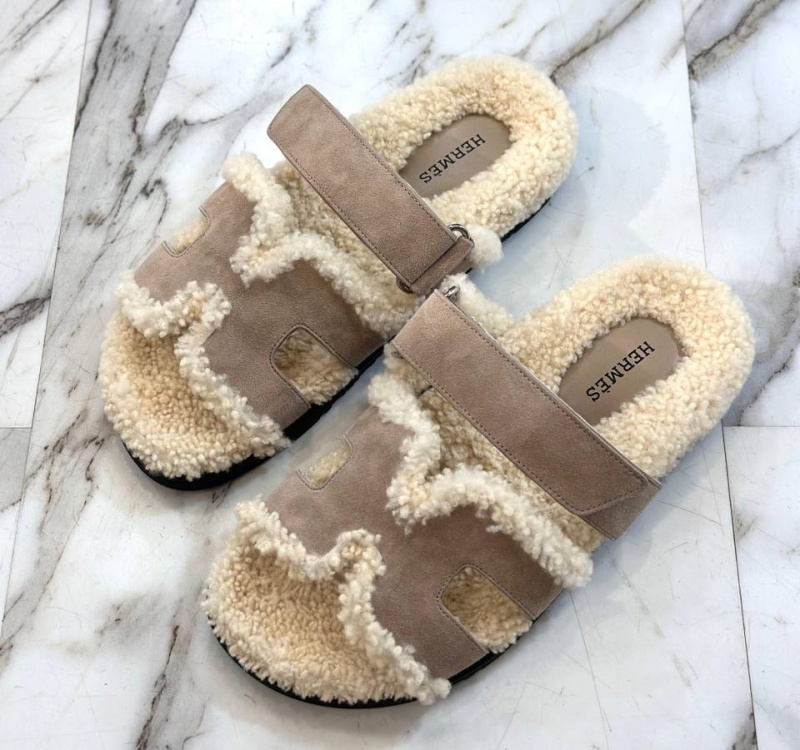 ШЛЕПКИ HERMES фото