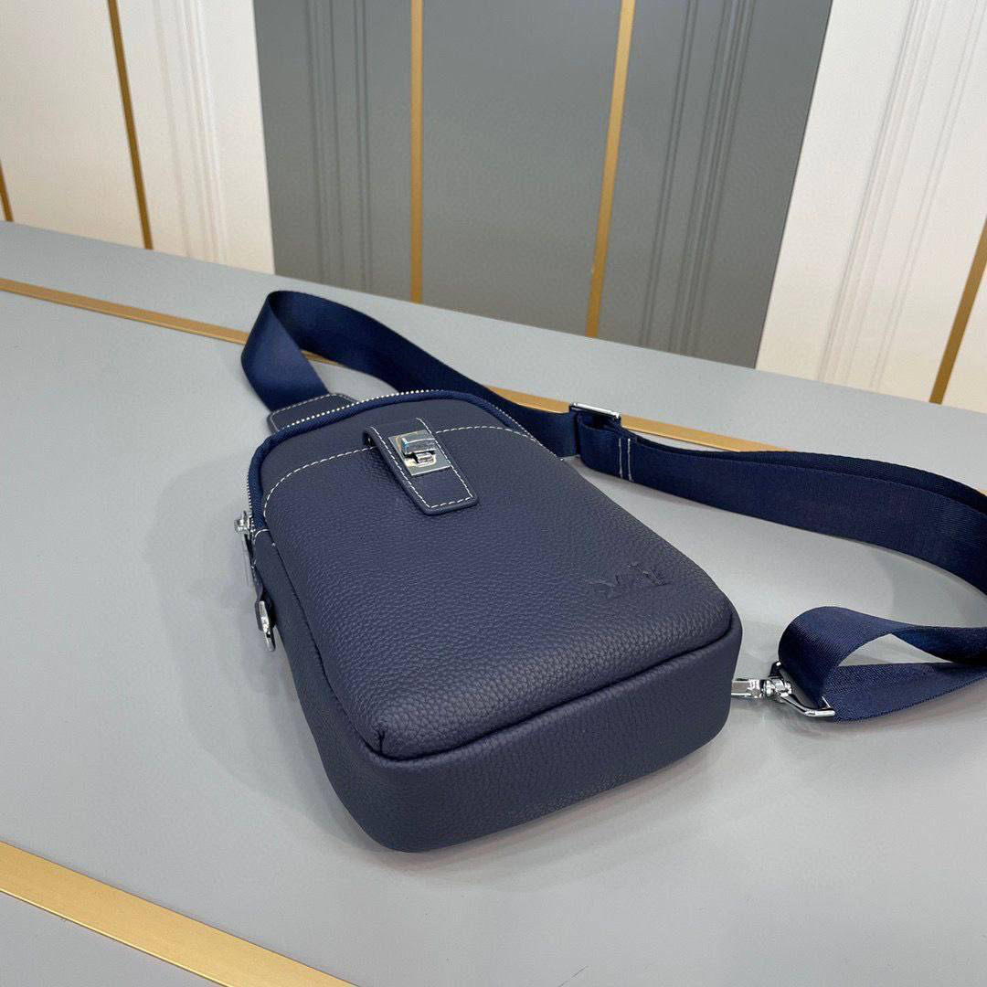 МУЖСКАЯ СУМКА СЛИНГ HERMES детальное фото