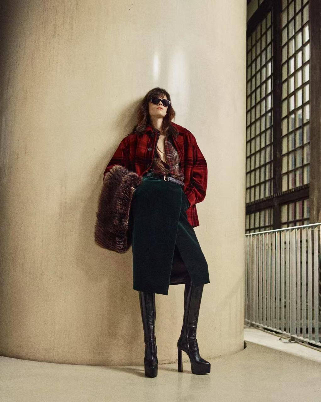 ЮБКА SAINT LAURENT детальное фото