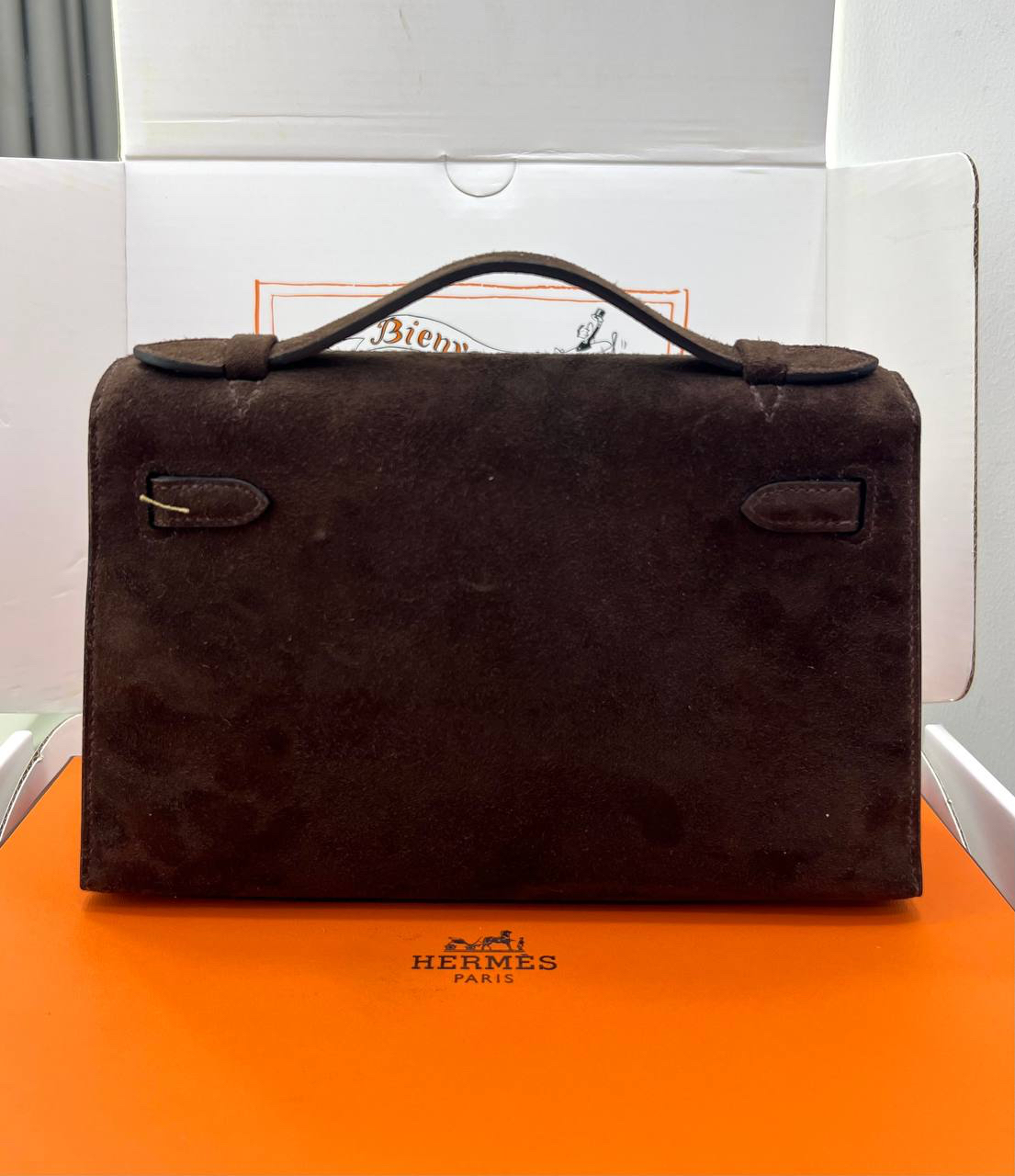 СУМКА HERMES KELLY POCHETTE детальное фото