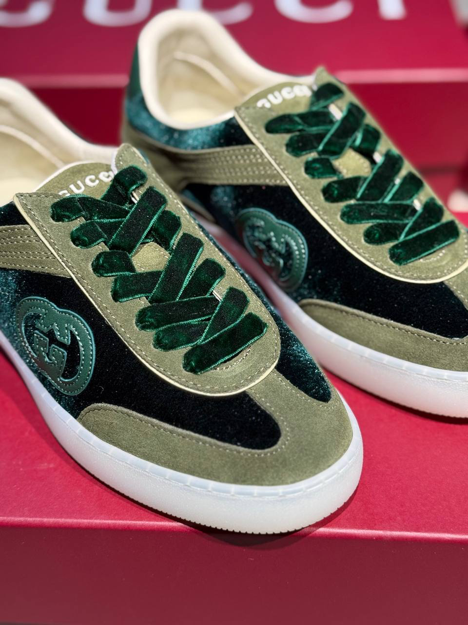 КЕДЫ GUCCI детальное фото