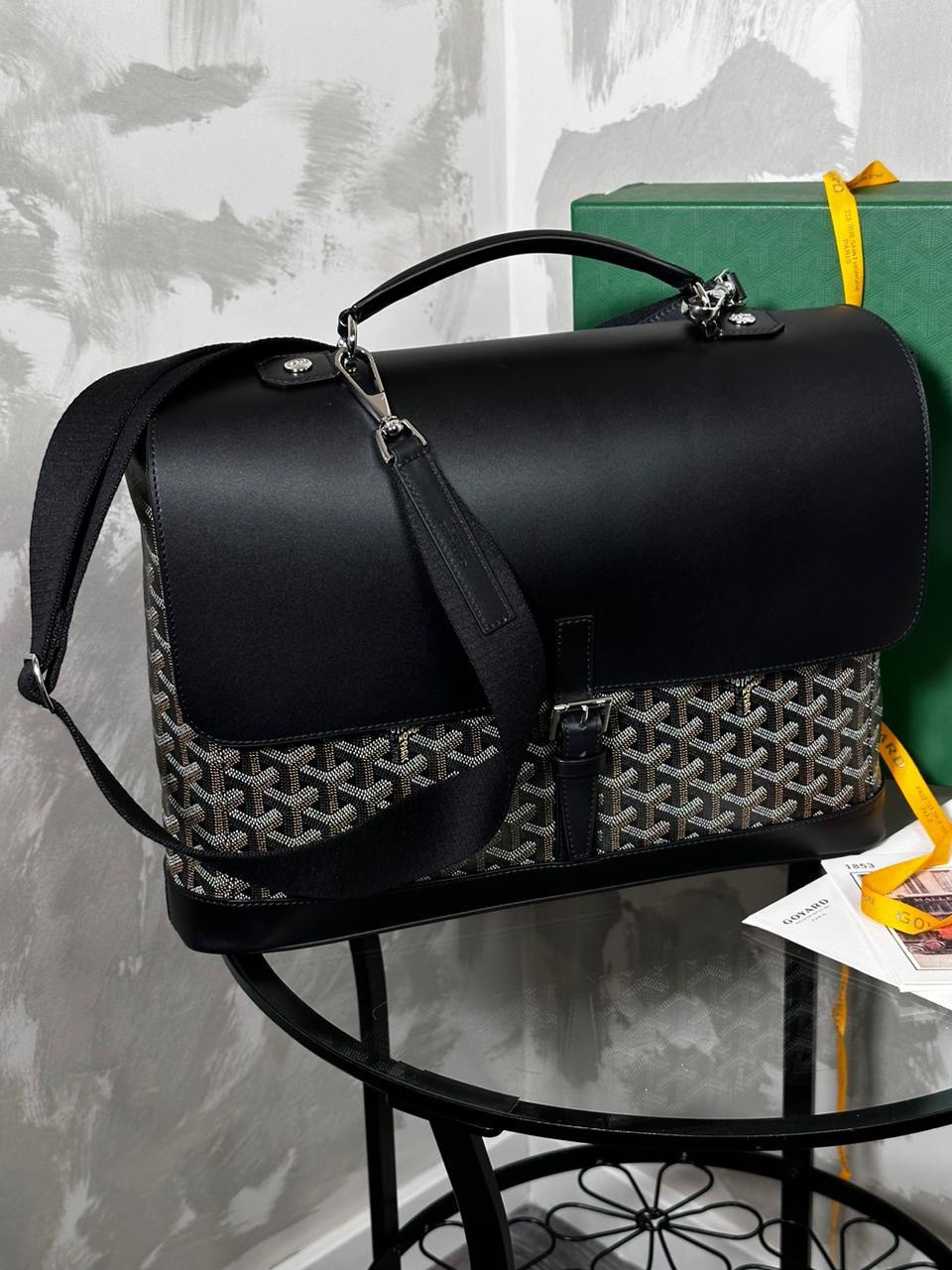 МУЖСКОЙ ПОРТФЕЛЬ GOYARD детальное фото
