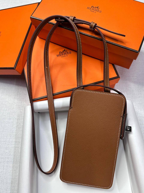 СУМКА ДЛЯ ТЕЛЕФОНА HERMES фото