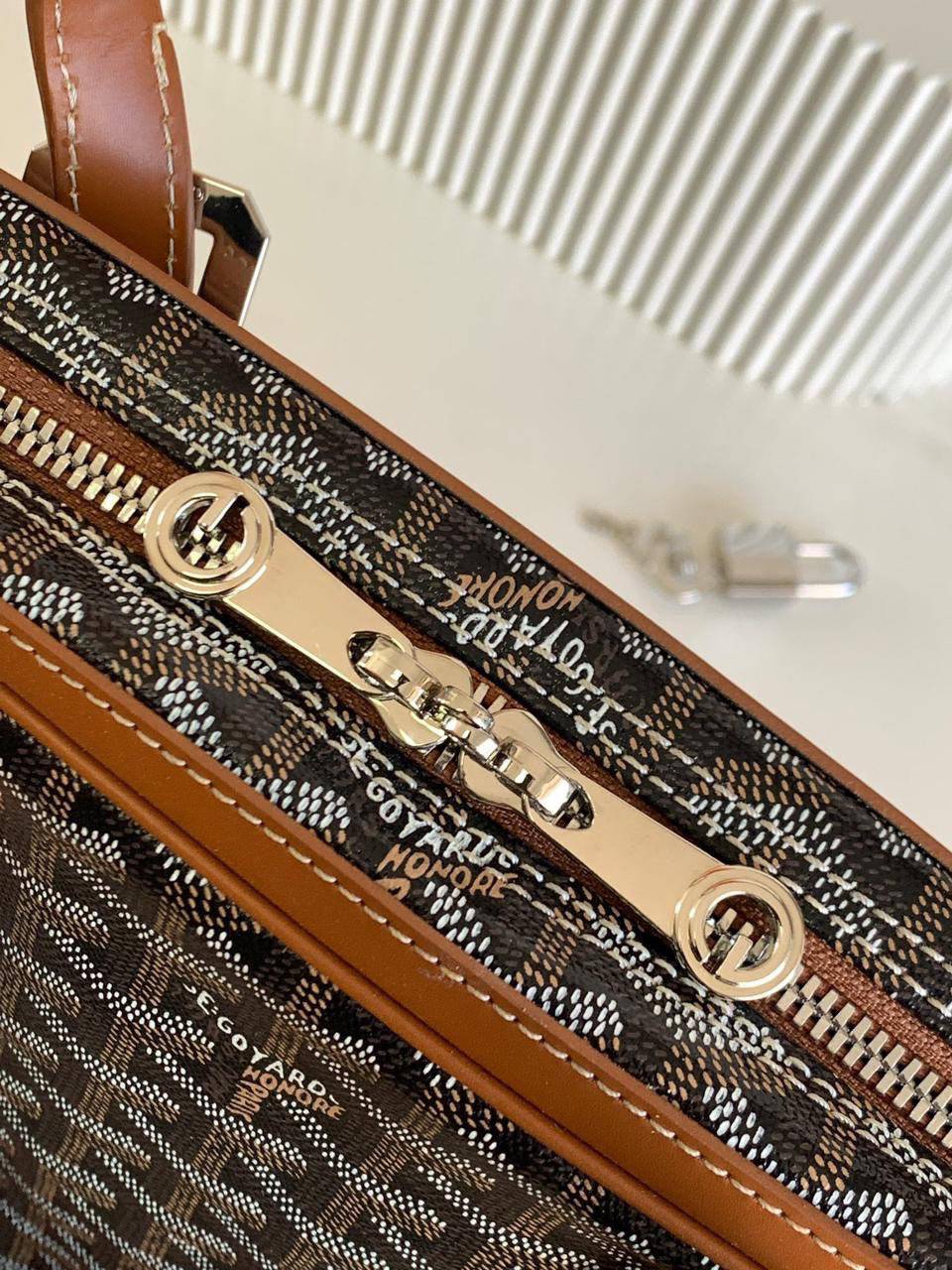 МУЖСКОЙ ПОРТФЕЛЬ GOYARD детальное фото