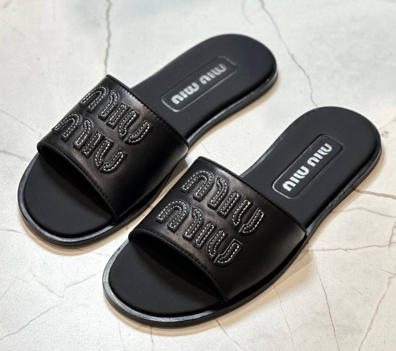 ШЛЕПКИ MIU MIU фото