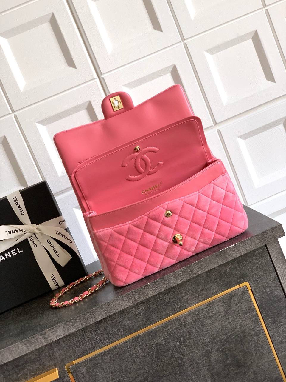 СУМКА CHANEL 2.55 детальное фото
