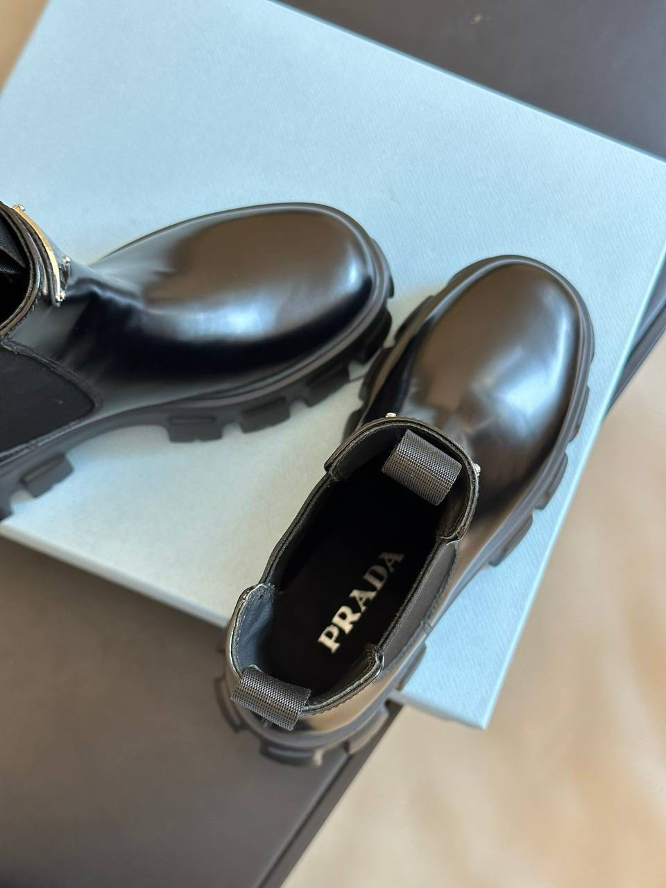 БОТИНКИ PRADA детальное фото